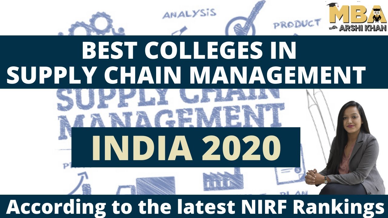 best universities for phd in supply chain management in india